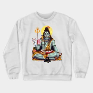 Blessing Of Shiv , lord shiva Crewneck Sweatshirt